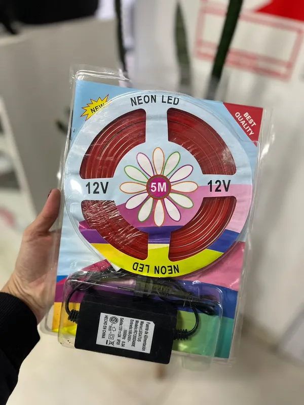 Tira neon 5mts color fijo - FoxCel