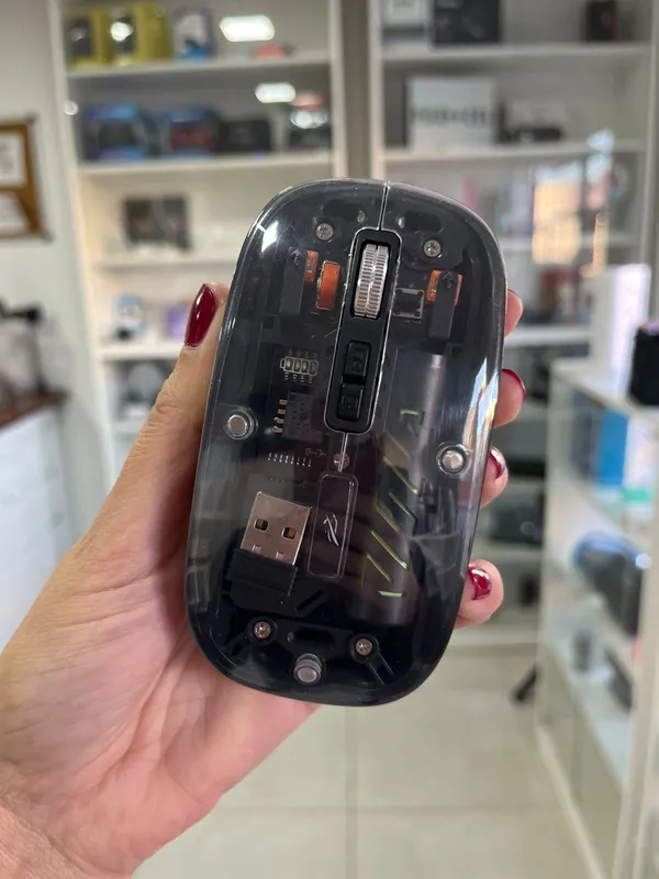 Mouse inalambrico BT/2.4g recargable - FoxCel